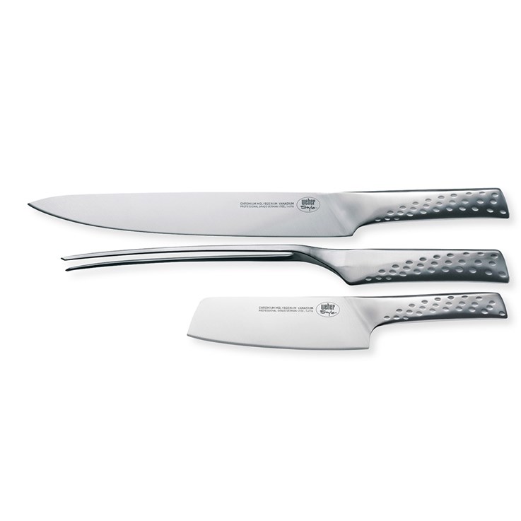 Weber Style Trancher Set och Liten Grönsakskniv