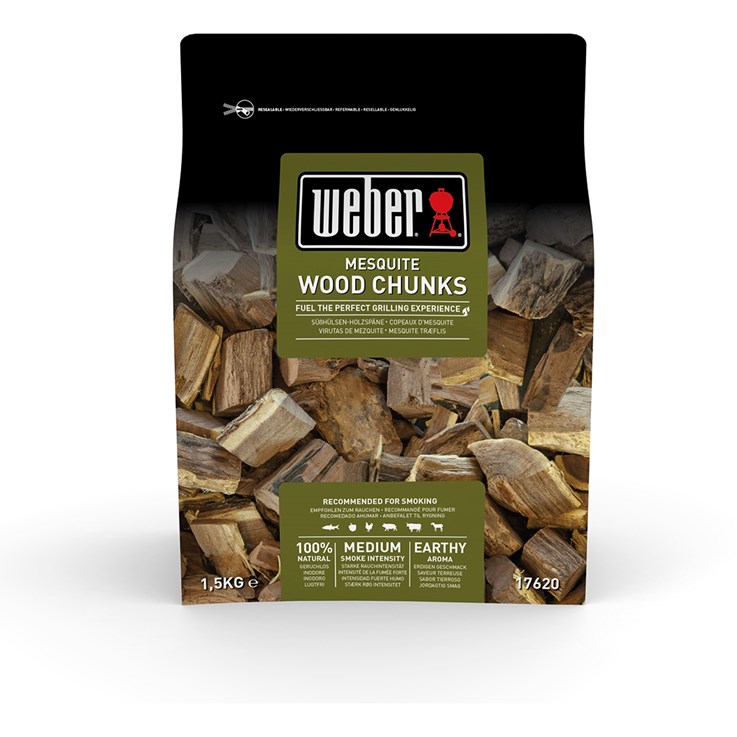 Weber Smoking Wood Chunks Mesquite