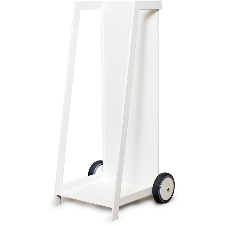 Röshults Solo Storage Trolley White Vedvagn