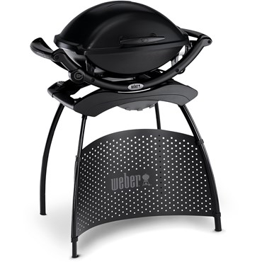 Weber Q2400 med Ställning Svart