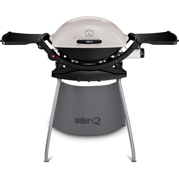 Weber Q 220 Och Stativ Gasolgrill Titan