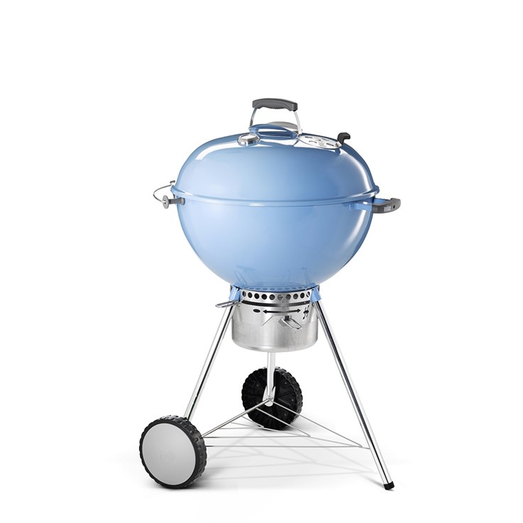 Weber One Touch Premium Plus 57 Cm Wedgewood Blue Klotgrill Ljusblå