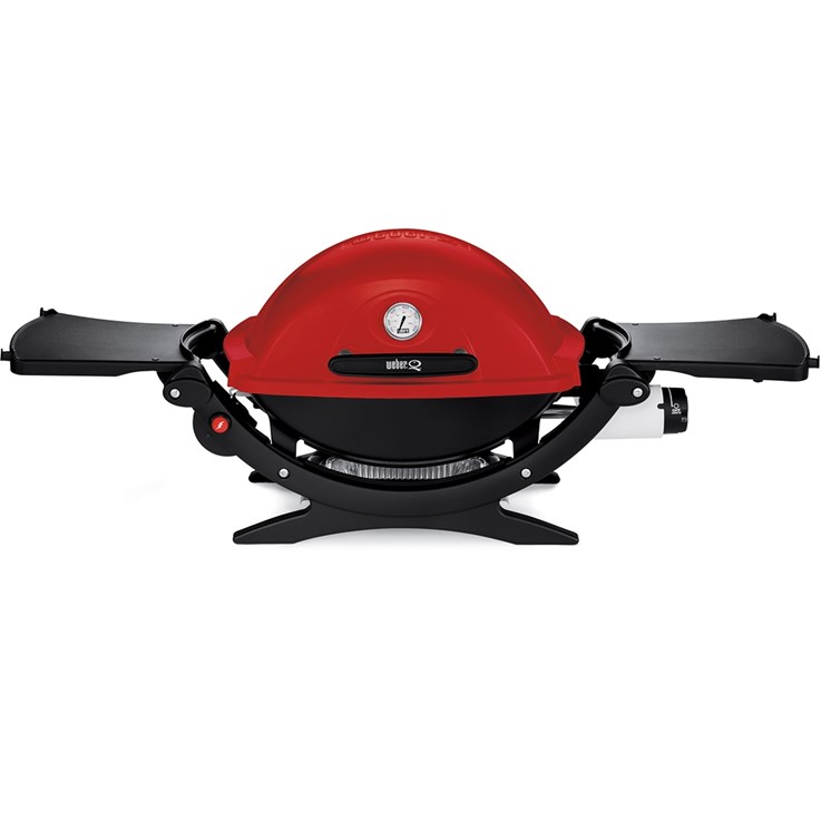 Weber Q 120 Gasolgrill Röd