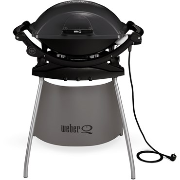 Weber Q 140 Och Stativ Elgrill Mörkgrå