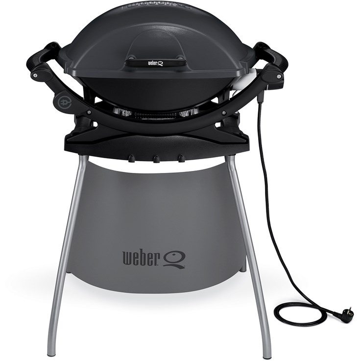 Weber Q 240 Och Stativ Elgrill Mörkgrå 