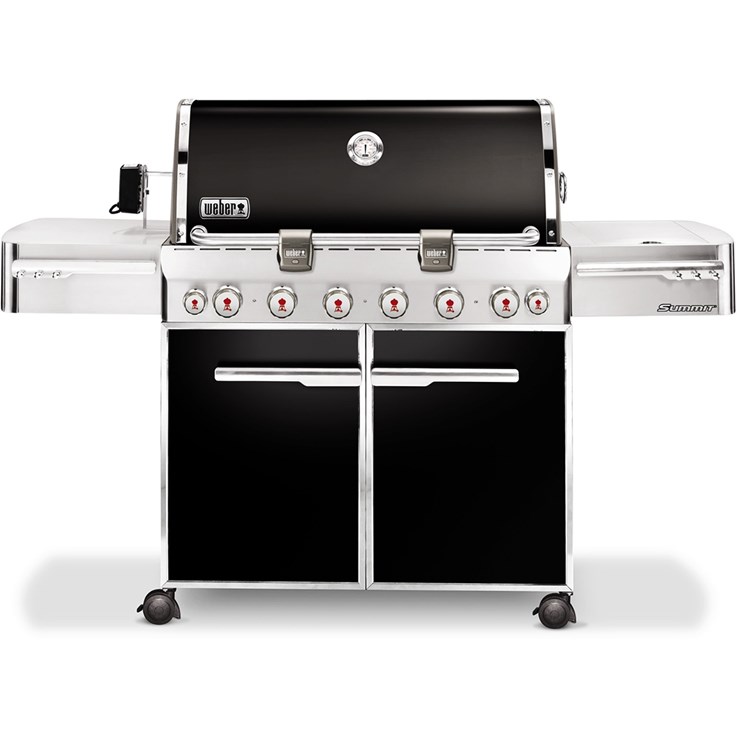 Weber Summit E 650 Gasolgrill Svart