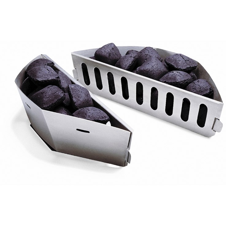 Weber Charcoal briquette holders (Pair)